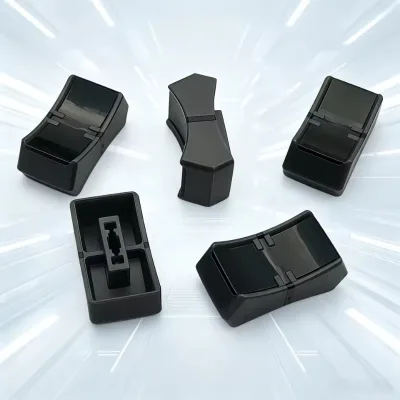 24x12x9mm Plastic Pusher Button Caps Straight Slide Potentiometer for Sound Console Panel Volume Control 2x4mm Inner Hol
