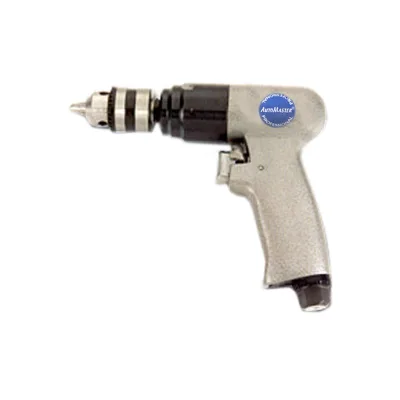 Hand Held Pneumatic Hand Drills 3/8" Reversible Air Drill Durable Pneumatic Drill