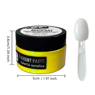 50g Heavy-Concentration Pigment Paste Non-Settling Resin Tinting Cream for Factory-Batch Pouring
