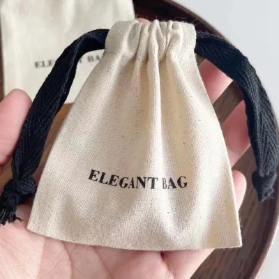 Wholesale Luxury Hot Selling Dust Drawstring Gift Bags Custom Printed Logo Custom Size Jewelry Storage Packaging Pouches