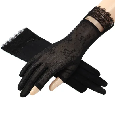 Thin Breathable Summer Riding Sun Protective Driving Gloves