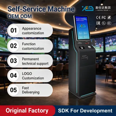 High Capacity Cash Recycler Bill Payment Machine 2000 Note Storage