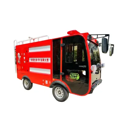Electric Four-Wheel Firefighting Sprinkler Truck New Energy Vehicle