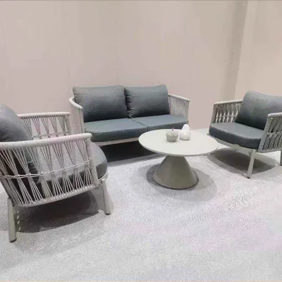 Contemporary White Marble Granite Top Coffee Table Set Modern Metal Legs for Hotels and Home Living Rooms Wood Panel Style