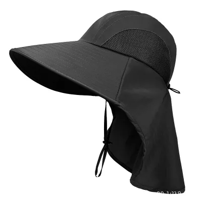 2026 Hat Uv Enlarged Breathable Mesh Hat Foldable for Men and Women Fishing Camping Hiking Hat