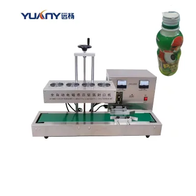 Vertical Pipeline Continuous Electric Induction Sealer Automatic Electromagnetic Aluminum Foil Cartons Bottle Sealing Chemical