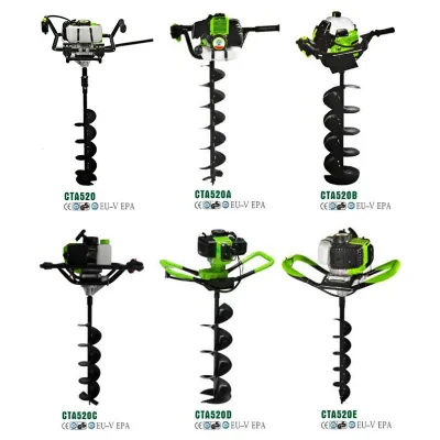 Earth Auger 100mm 200mm 250mm 300mm Drill Manual Gaslion Earth Auger 520