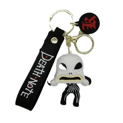 Novelty Nightmare Before Christmas Cartoon 3D Plastic PVC Keychain Funny Decorative Pendants