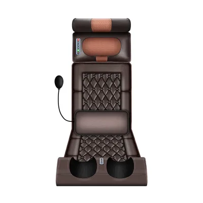 Premium Shiatsu Neck Back Massager Pillow Electric Rollers Calf Foot Kneading Home Office Car Travel Massage Cuashion