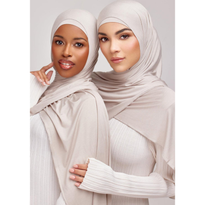 Custom Islamic Islamic Muslim Women Jersey Hijab Bamboo Modal Hijabs With Matching Undercaps