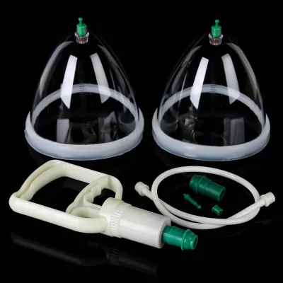 Salon Women Nude Massage , Breast Massaging Warmer Breast Cupping Suction Breasts Bra Nipple Stretching for Women/