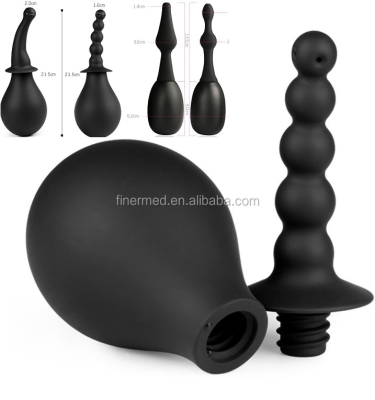 Silicone Gay Enema Nozzle Anal Sex Toy