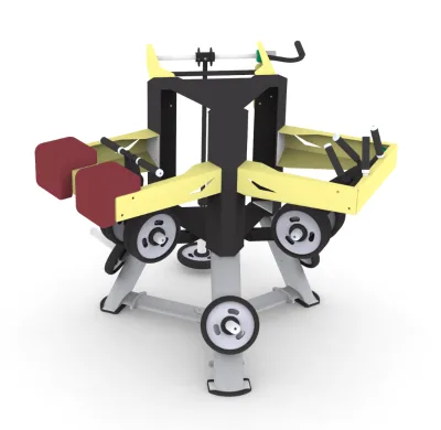Forearm Wrist Trainer 3-in-1 Plate Loaded Multi Function Gym Machine