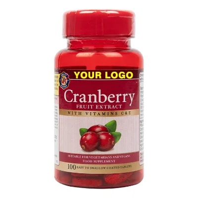 100% Natural Health Supplement Cranberry Extract Tablet