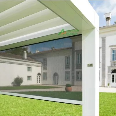 Strong Aluminum Pavilion for Garden Decks with Customized Roof Options Aluminum Awning