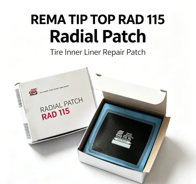 SL REMA TIP TOP Radial Patch RAD 115 Tire Inner Liner Repair Patch Synthetic Rubbers