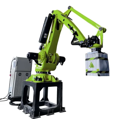 Jointed Arm Robots, Horizontal Joint Manipulators, and Multi-joint Palletizing Equipment.