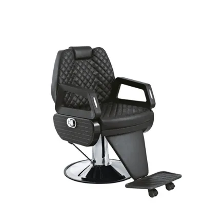 Net Red Barber Shop Chair Stainless Steel Lift Put Down Hair Chair Simple Hair Cutting Perm Dyeing Chair Hair Salon Special