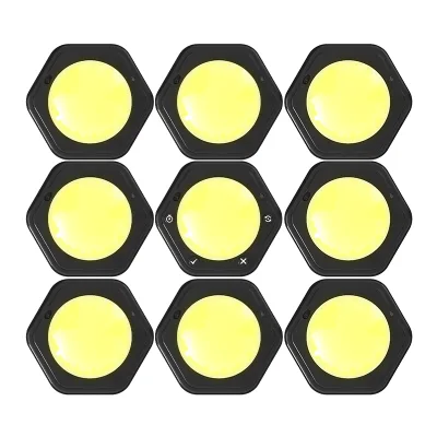 Wireless 2.4G Game Buzzer Quiz Bowl Answer System Classroom Team Competition Trivia Training Buzzer Set 1 Host 4 or 8 Players