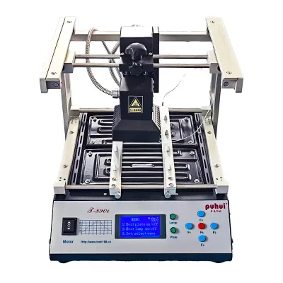 T-890i Desoldering Station with PID Intelligent Temperature Control Intelligent Curve Heating 60X60mm Rework Various Components