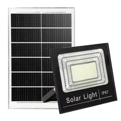 Solar Light Hotel Cross-border Outdoor Photovoltaic Street Light Led High-power Flood Light Super Bright Waterproof IP-rated