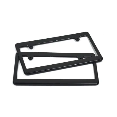 Customised logo Japanese Standard License Plate Frames Car License Plate Holder Cover
