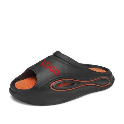 Brand Logo Custom New Design Men Women Slippers 2023 Summer Outdoor Soft Shoes Eva Sport Slippers Plus Size 13