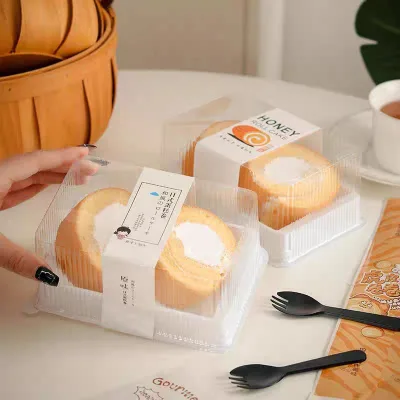 Double-layer Cake Roll for Roll Haney Roll Queen Roll Tiger Skin Roll Baking Set-Disposable 1mm Thickness PET Plastic