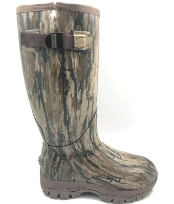 Snake Boots for Men Waterproof, 6mm Neoprene Insulated Rubber Hunting Boots for Farm Work, Fishing and Wet Terrain