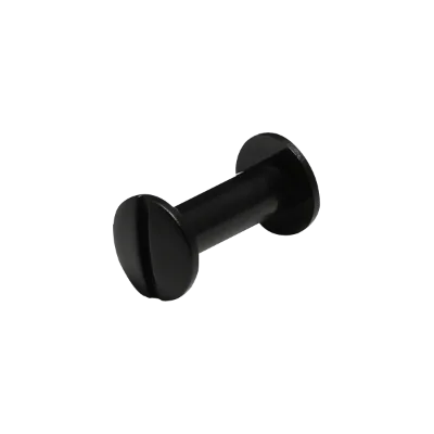 New High Quality Male and Female Screws Free Sample Black Binding Screw Set Book Binding Post Chicago Screws for Photo Albums