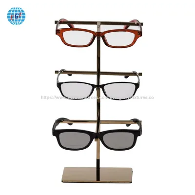 3 Tier Sunglasses Rack Eyewear Holder Eyeglasses Display Stand,Display Stand For Sunglass