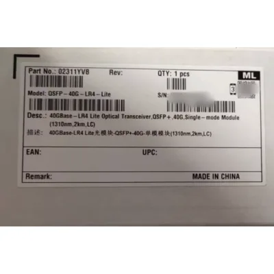 New QSFP-40G-LR4-Lite 40GBase-LR4 Lite Optical Transceiver,QSFP+,40G,Single-mode Module(1310nm,2km,LC)