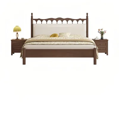 Bedroom Sets Bedroom Furniture Wooden Double Multifunctional   Beds Queen Bed Frame Wooden Bed