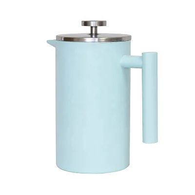China Factory Coffee Plunger 304 SS French Press Modern Customized BPA Free Custom Shaped French Press