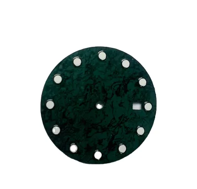 Green Grass Jasper Watch Dial Custom Watch Dial