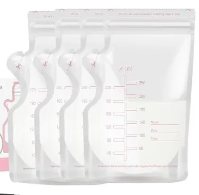 Wholesale Reusable Baby Breast Milk Storage Bags for Precious Mother