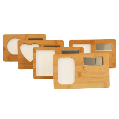 Digital Watch Time Wooden Table Thermal Sublimation Blank DIY Printed Commemorative Photo Frame Home Table Decoration Gift