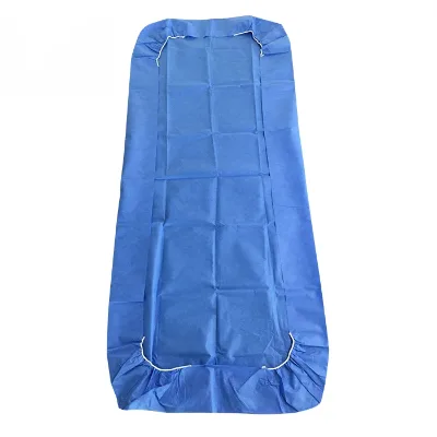 OEM Wholesale High Quality Non Woven Disposable Bed Sheet Bed Covers 100x220 cm Hospital Patient Bed Cover With Side Elastic