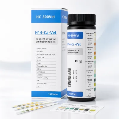 Vet Specific Calcium PH Accurate Sealed Bulk Custom Urine Test Strips Reagent Strips Diagnostic Test Paper for Pet Hospitals