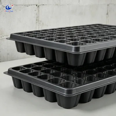 Reusable Plug Tray 72/128/200/288 Cell Nursery Seed Tray Plastic Seeding Tray for Greenhouse Vegetable & Herb Seed Starting