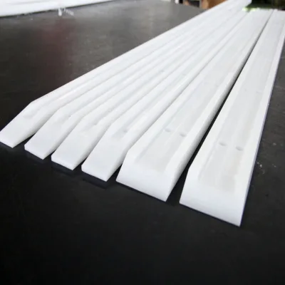 CNC Machined Chain Guide Wear Resistance UHMWPE Conveyor Side Guide Upe Linear Chain Guide Rail