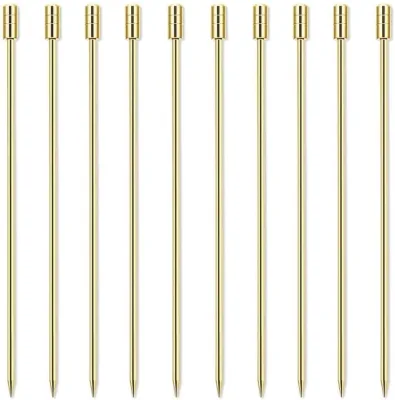 Custom Design Coloured Stainless Steel 304 Bar Accessories Cocktail Picks