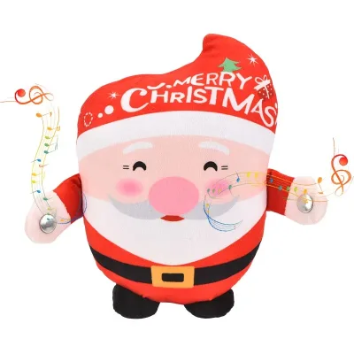 Hot Wholesale Interactive Electronic Doll Piano Toy Induction Fruit Music Plush for Couples Decompression Toy for Christmas Gift