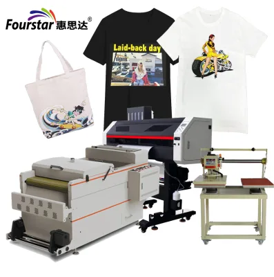 New Model Digital Dtf Printer Printhead 60Cm Large Format Multifunctional Automatic Dtf Printing Machine