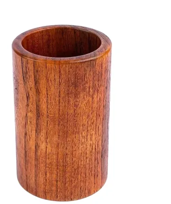 Factory Source Wooden Kitchen Utensils Natural Acacia Wood Cooking for Countertop Utensil Holder
