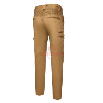High Quality Ribbed Style Safety Work Pants for Men