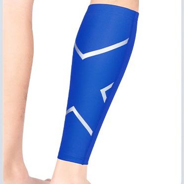 Anti-Slip Strap Compression Stocking Sport Protection Shock Absorption Calf Sleeves Socks Shin Guard