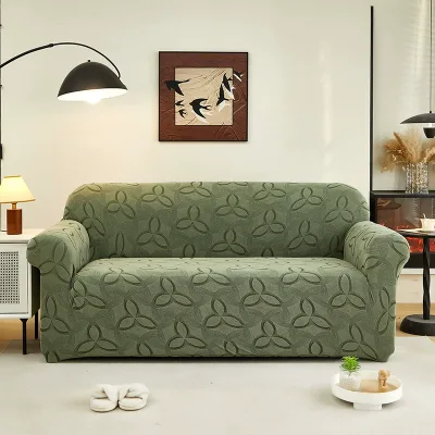 Elastic Elastic Knitted Jacquard Sofa Cover Multi-functional Washable Removable Washable Sofa Cushion Cover