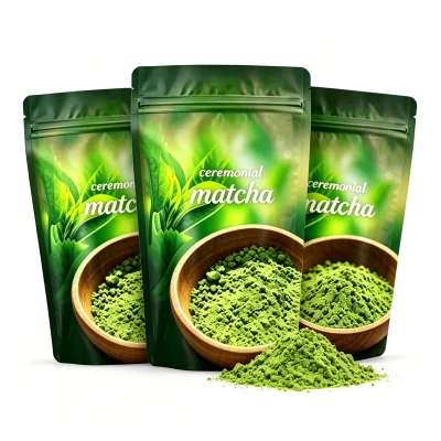 30g Food Grade Green Tea Matcha Tin Container Bulk Packaging Box Included for Coffee Tea Espresso Supplies Slimming Specialty
