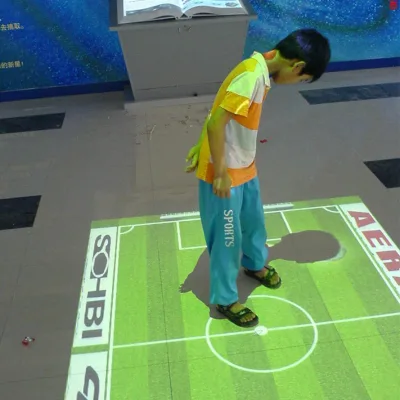IR Camera Dance Floor Interactive Floor Free Games Effects HD Advertising Equipment Interactive Projector.